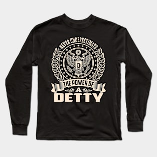 DETTY Long Sleeve T-Shirt